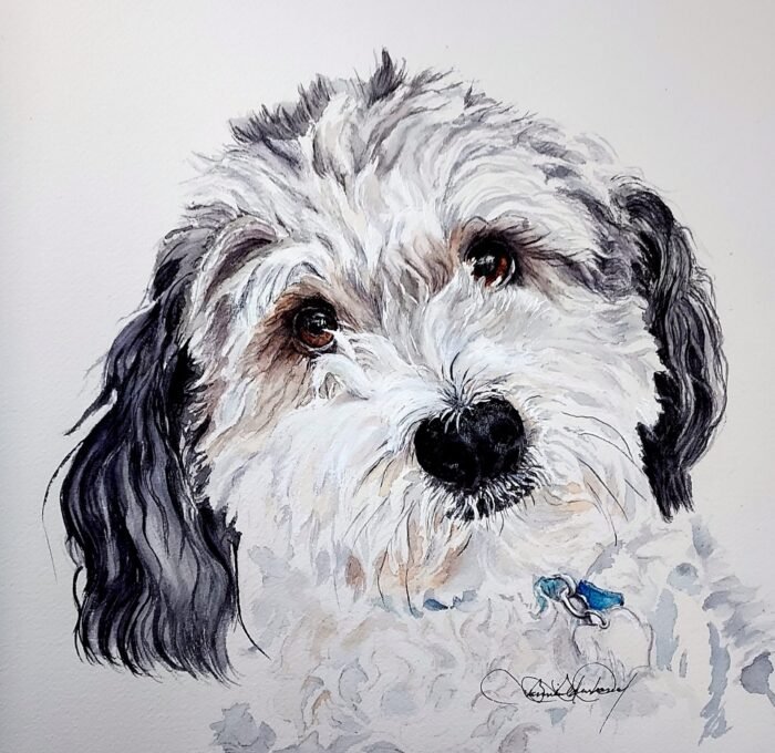 Custom Pet Portrait Painting - Image 5