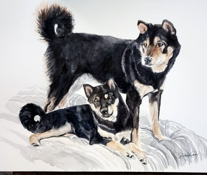 Custom Pet Portrait Painting - Image 3